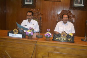 Penandatanganan MOU BNN Kabupaten Gianyar Dengan Pemerintah Kabupaten Gianyar
