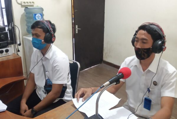 Sosialisasi Program Rehabilitasi dan Pascarehabilitasi melalui siaran Radio