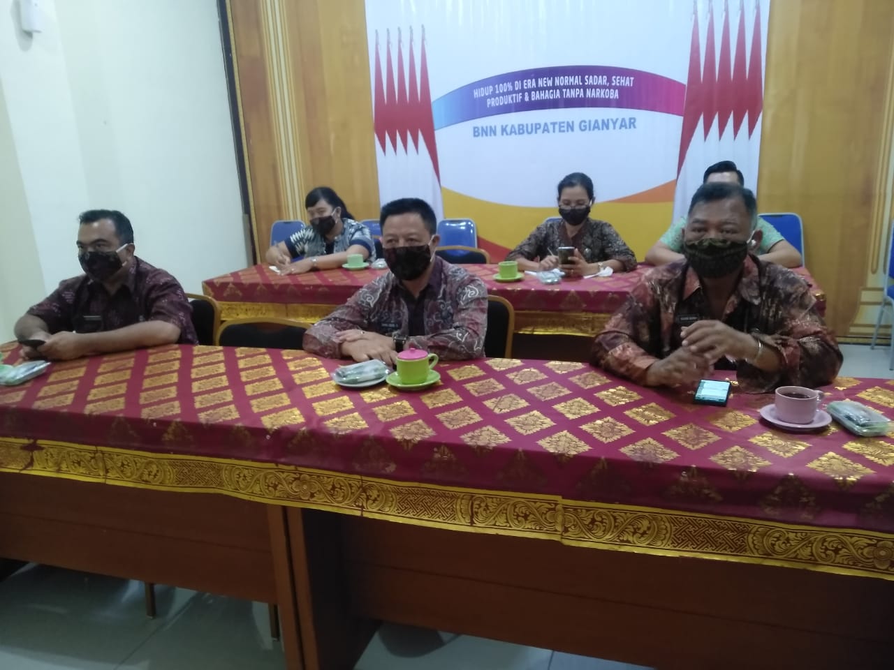 Video Conference dengan BNN RI Video Conference dengan BNN RI