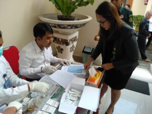 Tes Urin di Pengadilan Negeri Bangli