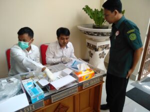 Tes Urin di Pengadilan Negeri Bangli