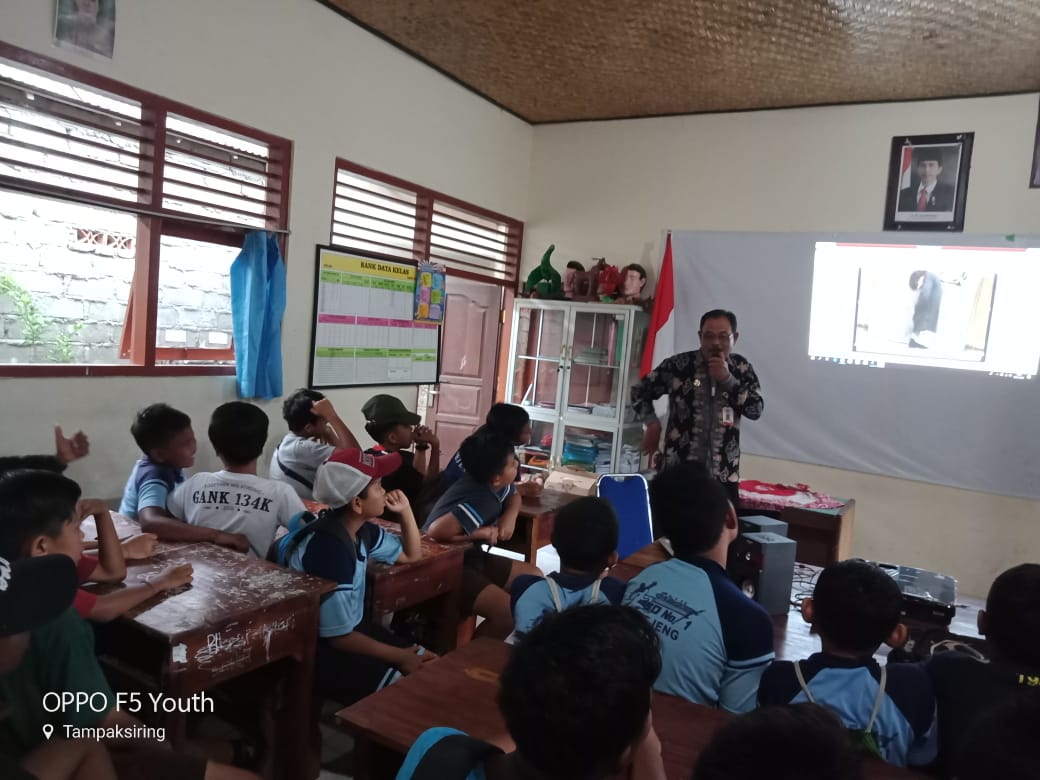 Ceramah Narkoba di SDN 1 Pejeng