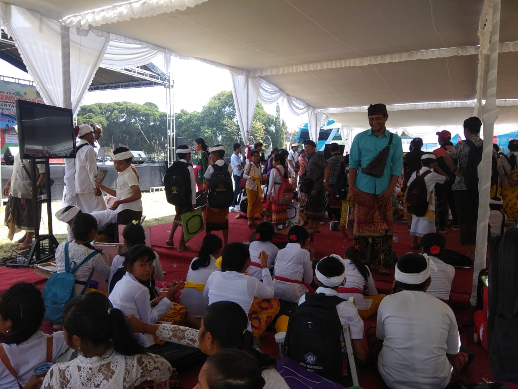 Penyuluhan dan Kampanye P4GN di Lapangan Astina Gianyar