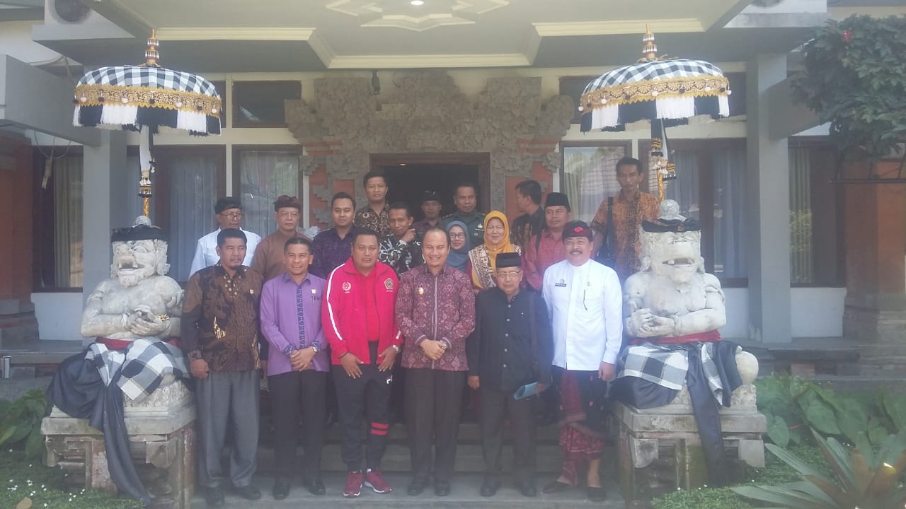 Menerima Kunjungan Wakil Bupati Agam Beserta Jajaran di Kantor Bupati Gianyar