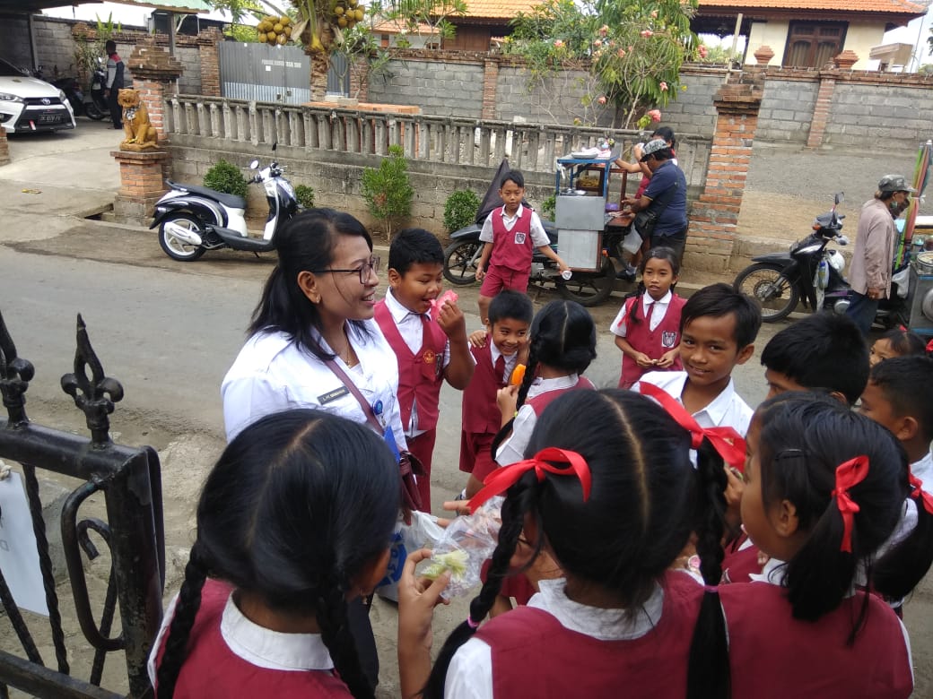 Kampanye P4GN di SDN 1 Batuan