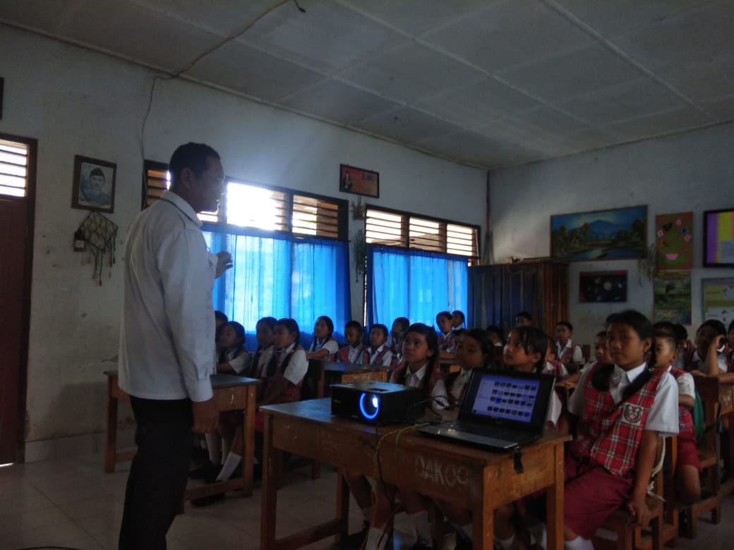 Sosialisasi dan Kampanye P4GN di SDN 3 buahan