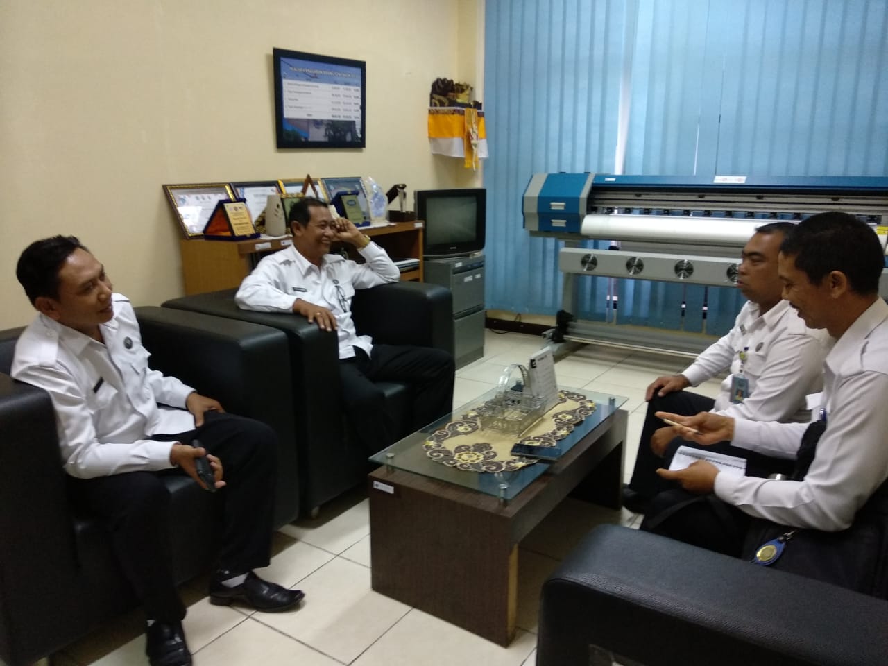 Koordinasi dalam rangka Pengayaan Referensi Advokasi di BNNP