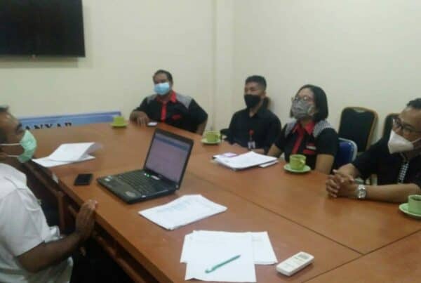 Koordinasi dalam rangka Kegiatan Informasi dan Edukasi melalui Pemanfaatan Media Cetak