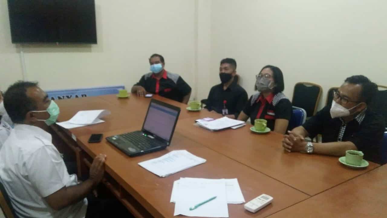 Koordinasi dalam rangka Kegiatan Informasi dan Edukasi melalui Pemanfaatan Media Cetak