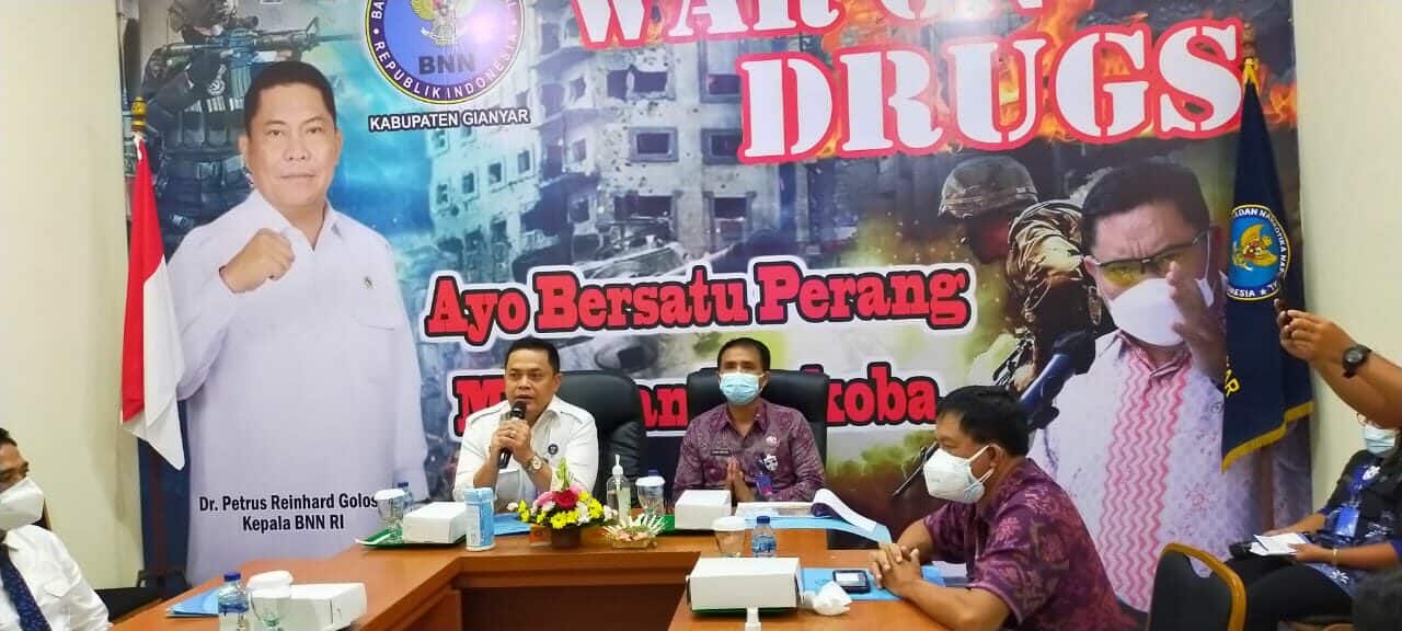 Kunjungan Kepala Biro Humas dan Protokol BNN RI ke BNN Kabupaten Gianyar Kunjungan Kepala Biro Humas dan Protokol BNN RI ke BNN Kabupaten Gianyar