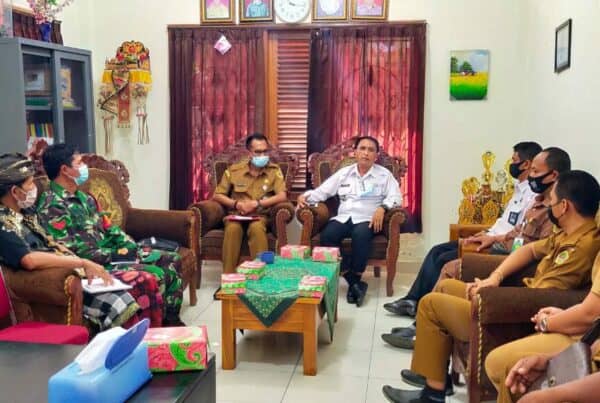 Pembentukan unit Intervensi Berbasis Masyarakat (IBM) di Desa Medahan, Blahbatuh, Gianyar
