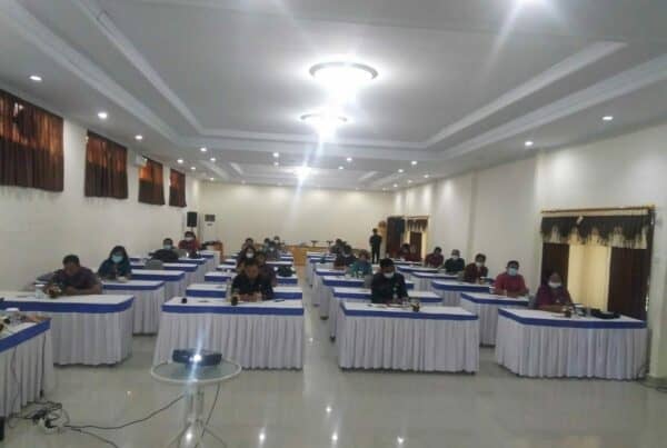 BNNK Gianyar Melaksanakan Kegiatan Raker Program Pemberdayaan Masyarakat Anti Narkoba di Lingkungan Masyarakat