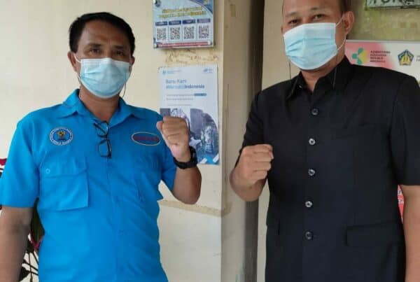 Kepala BNNK Gianyar melaksanakan kegiatan kunjungan kerja ke Kantor Camat Tegalalang