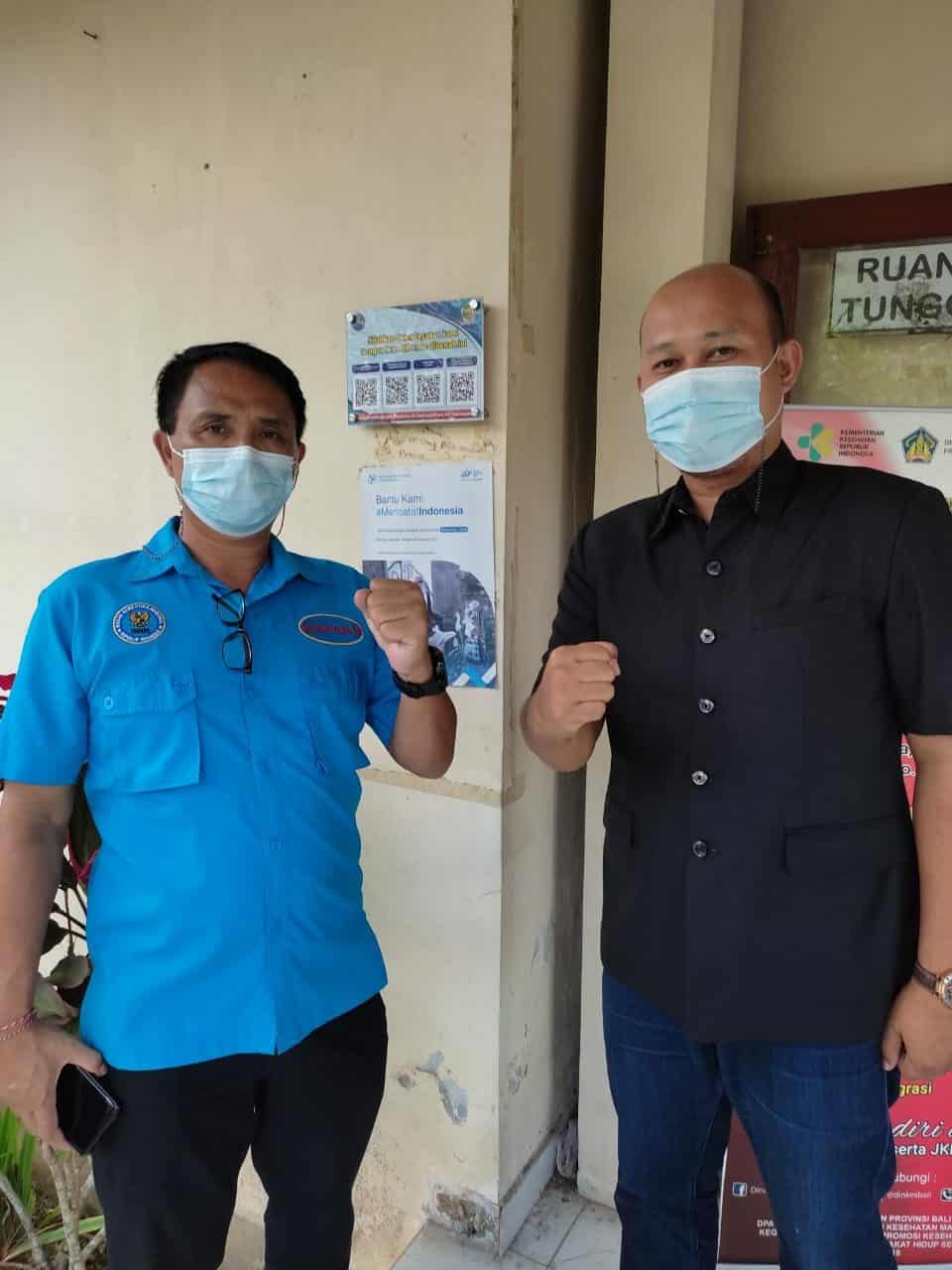 Kepala BNNK Gianyar melaksanakan kegiatan kunjungan kerja ke Kantor Camat Tegalalang