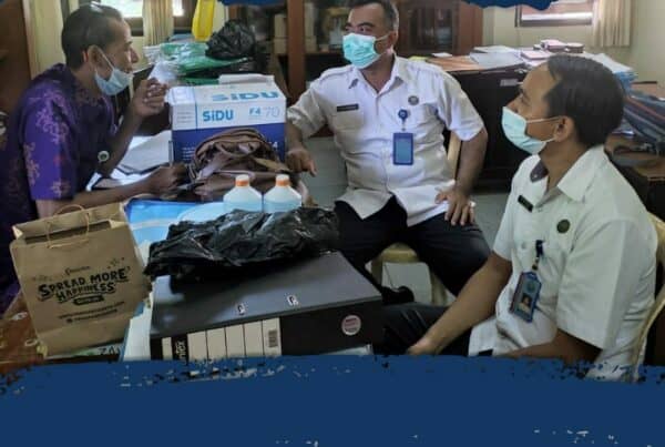 Koordinasi Proses Input Data Aplikasi Sismonev Inpres No 2 Tahun 2020