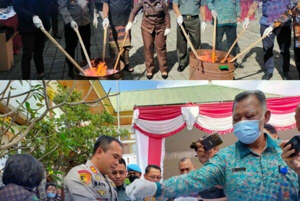 PEMUSNAHAN BARANG BUKTI