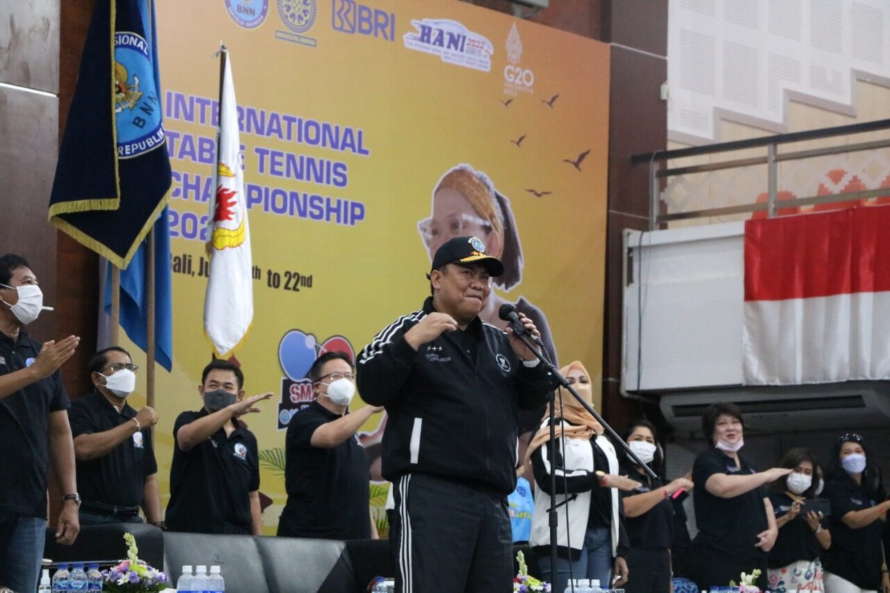 OPENING CEREMONY “SMASH ON DRUGS” INTERNATIONAL TABLE TENNIS CHAMPIONSHIP 2022