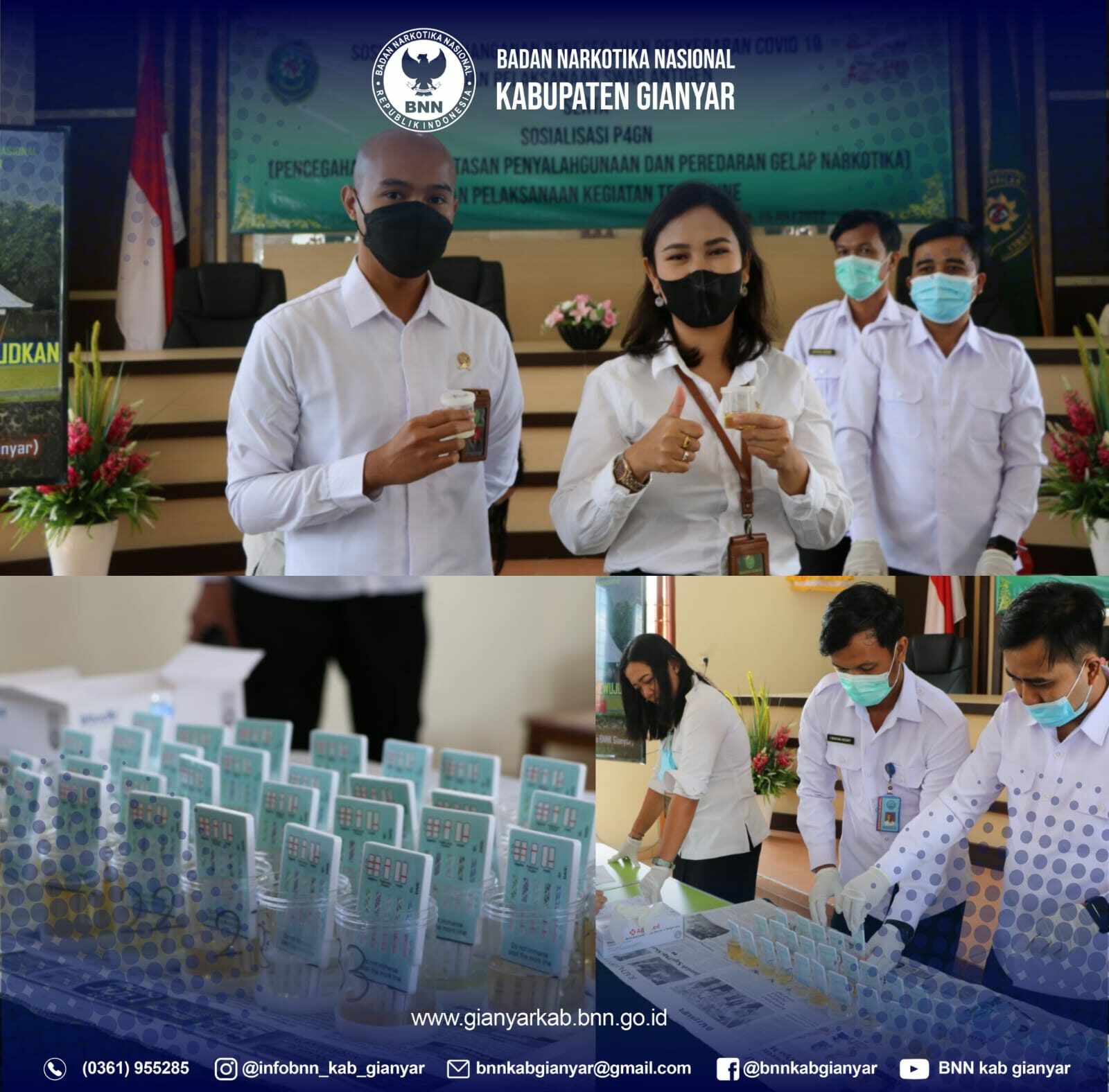 Pemberdayaan Masyarakat Anti Narkoba melalui Test Urine di Pengadilan Negeri Bangli