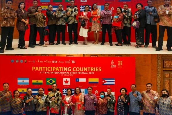 BALI INTERNATIONAL CHOIR FESTIVAL 2022 “SING AGAINTS DRUGS”