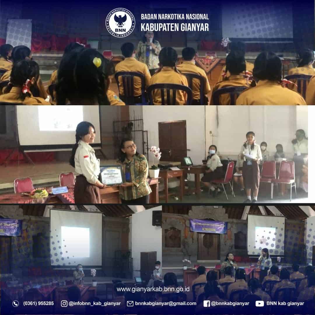 Sosialisasi P4GN dan Tutor Teman Sebaya (Dialog Teman Sebaya Anti Narkoba)