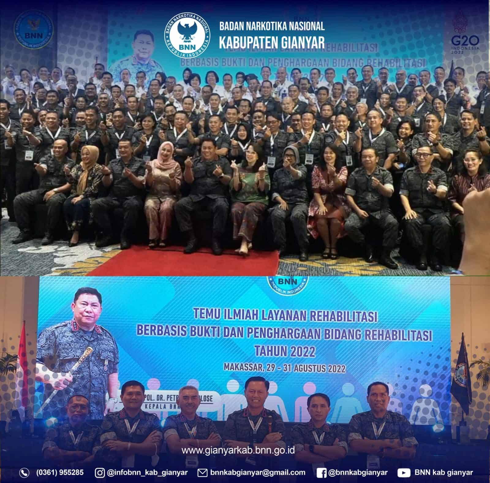 Temu Ilmiah Layanan Rehabilitasi Berbasis Bukti Dan Penghargaan Bidang Rehabilitasi Tahun 2022