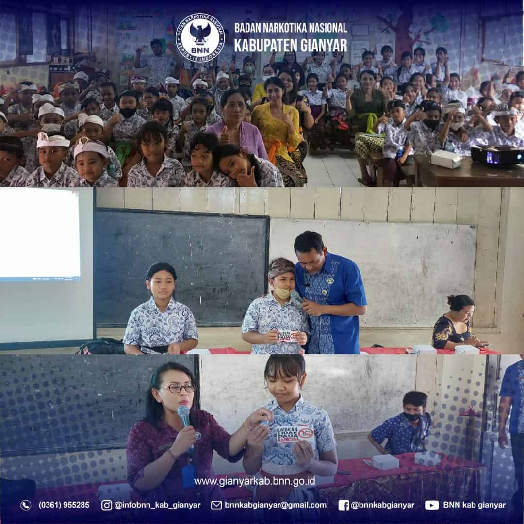 Sosialisasi Bahaya Narkoba SDN 2 Lodtunduh Ubud