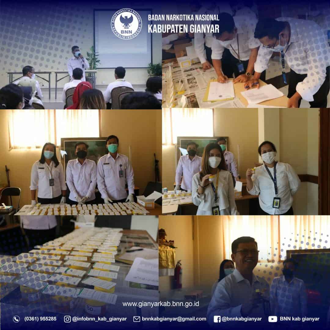 Pemberdayaan Masyarakat Anti Narkoba melalui Test Urine di Instansi Pemerintah