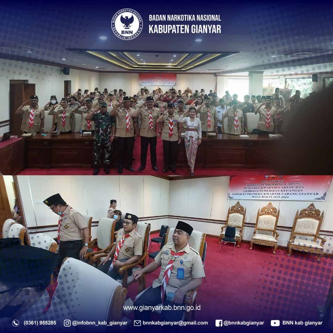 Undangan Pelantikan Pengurus Pramuka Kwancab Gianyar Masa Bakti 2019-2024