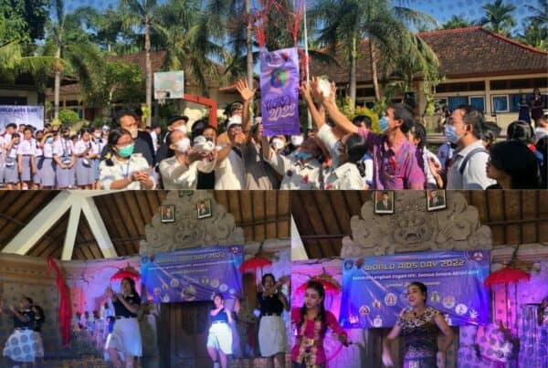 Menghadiri Undangan Acara World AIDS Day Tahun 2022