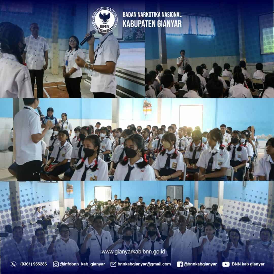Sosialisasi P4GN di SMPN 2 Gianyar