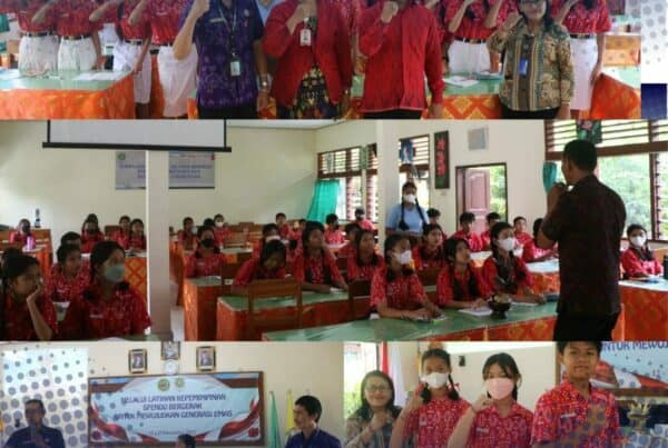 Sosialisasi P4GN di SMPN 2 Ubud