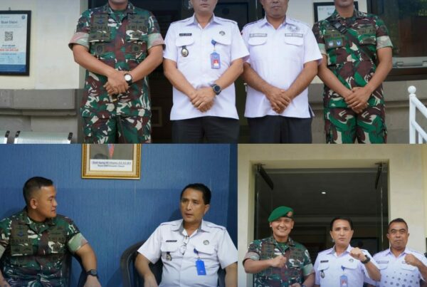 Audiensi Batalyon Zeni Tempur 18/YKR ke BNN Kab. Gianyar