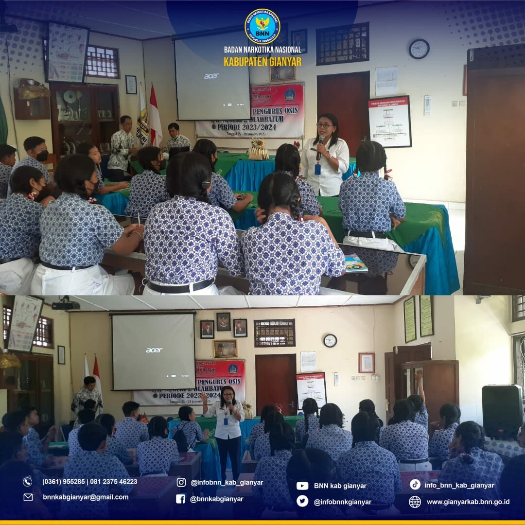 Pembekalan Pengurus OSIS periode 2023/2024 SMPN 2 Blahbatuh