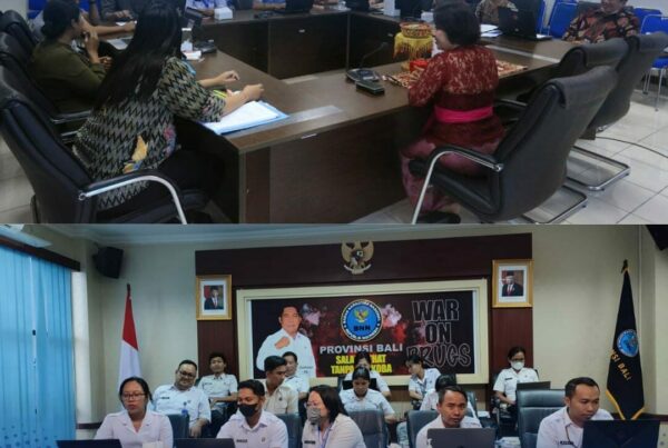 Rapat Rekonsiliasi dan Penelaahan Penyusunan Laporan Keuangan BNN Tahunan, T.A 2022 Unaudited Lingkup BNNP Bali dan Jajaran