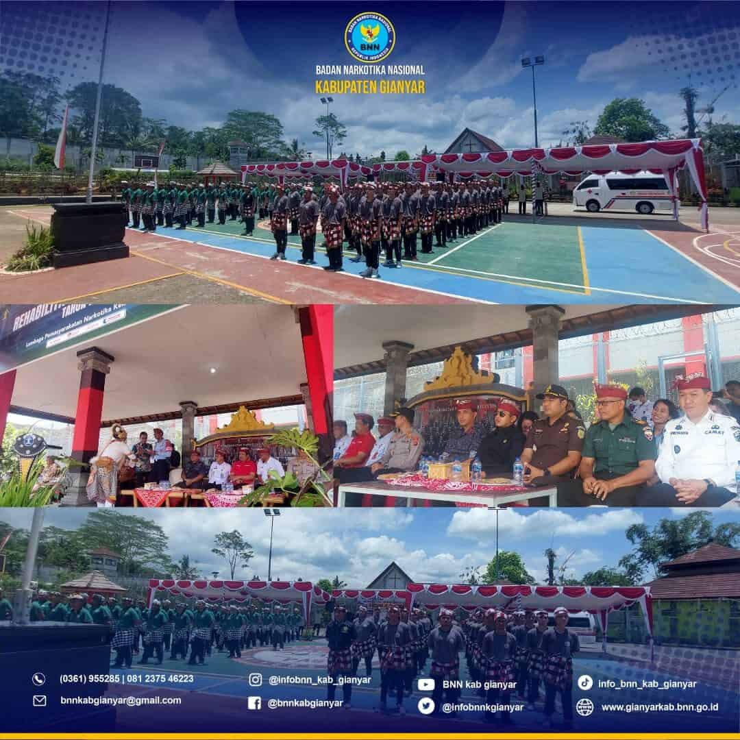 Pembukaan Rehabilitasi Medis dan Sosial WBP Lapas Narkotika Klas IIA Bangli 2023