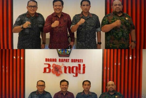 Audiensi BNNP Bali dan BNNK Gianyar Dengan Bupati Bangli