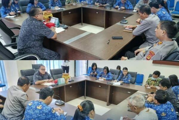 Rapat Koordinasi Penertiban Wisman di Bali