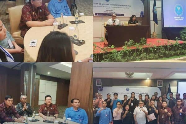 Penutupan Kegiatan Peningkatan Kemampuan Teknis Petugas Rehabilitasi