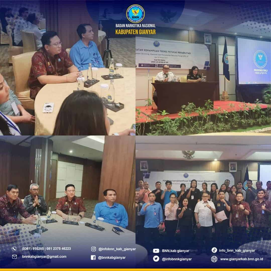 Penutupan Kegiatan Peningkatan Kemampuan Teknis Petugas Rehabilitasi