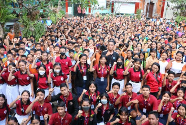 Sosialisasi P4GN dalam rangka MPLS di SMP N 1 Sukawati