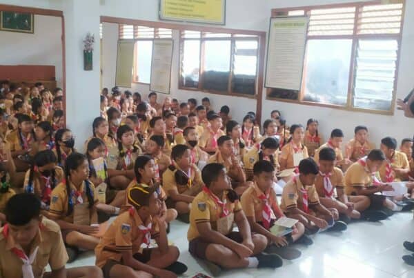 Sosialisasi P4GN di SMP N 4 Ubud dalam Rangka Kegiatan MPLS