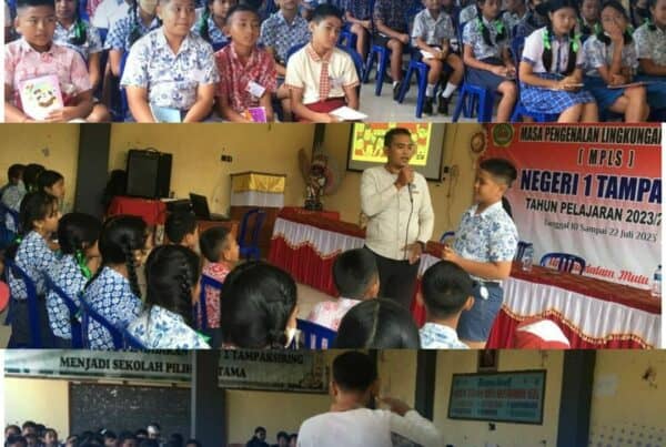 Sosialisasi P4GN dalam rangka MPLS di SMP N 1 Tampaksiring