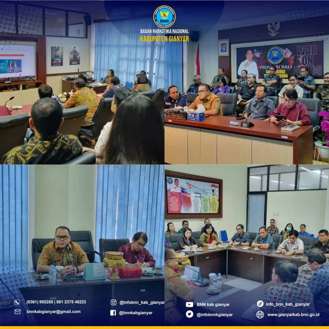 Rapat Koordinasi dan Rapat Virtual Persiapan Akhir Shooting Againts Drugs 2023 dan Pemusnahan Barang Bukti