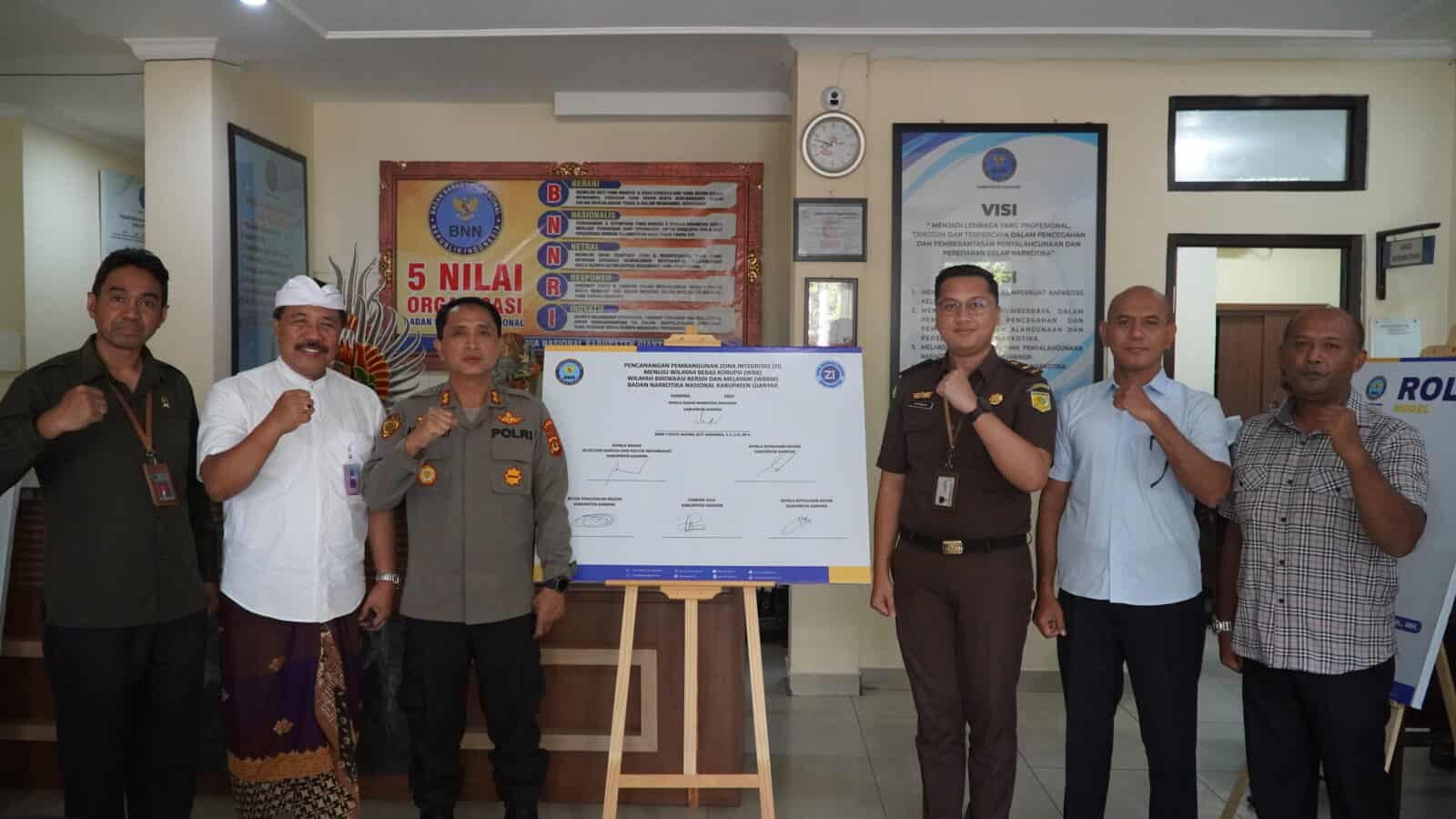PENCANANGAN ZI BNN KAB. GIANYAR