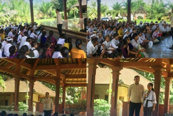 Sosialisasi P4GN dalam rangka MPLS di SMP N 3 Tampaksiring