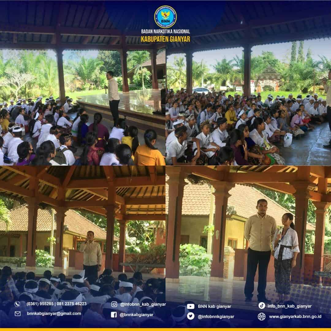 Sosialisasi P4GN dalam rangka MPLS di SMP N 3 Tampaksiring