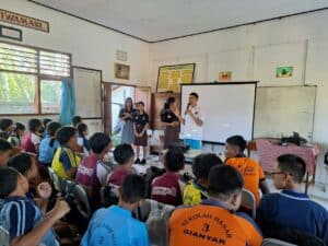 Sosialisasi P4GN dalam rangka MPLS di SMP N 4 GIANYAR