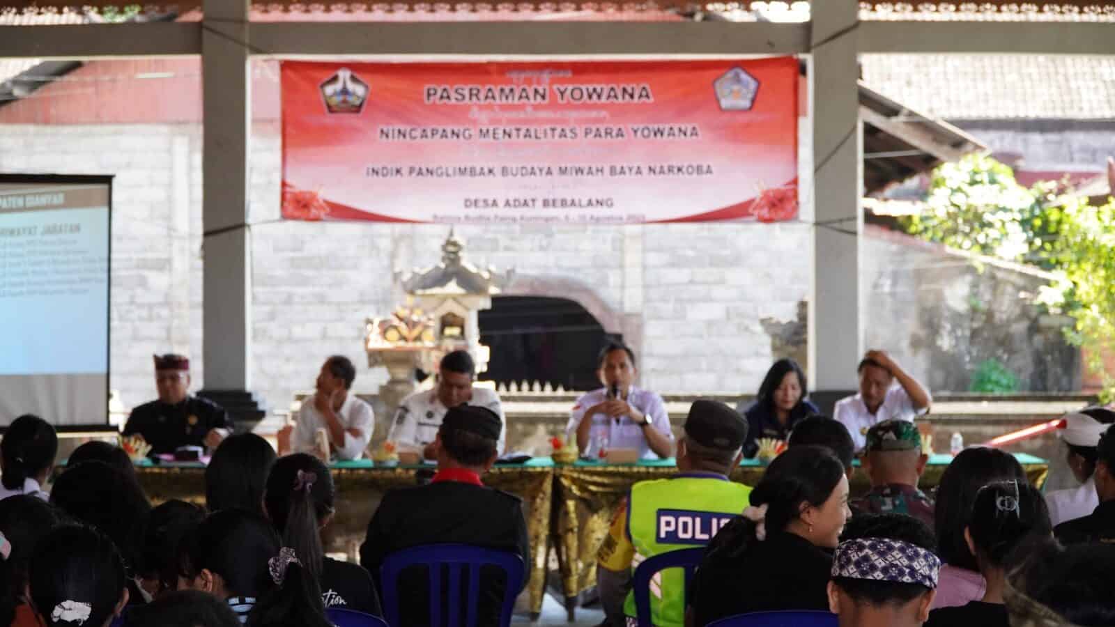 Sosialisasi Dalam Rangka Pasraman Yowana