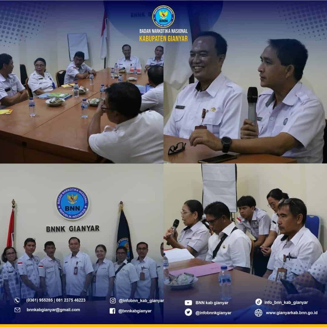 Sosialisasi Pembinaan Dalam Pengelolaan dan Penataan Kearsipan di Lingkungan BNN Kabupaten Gianyar