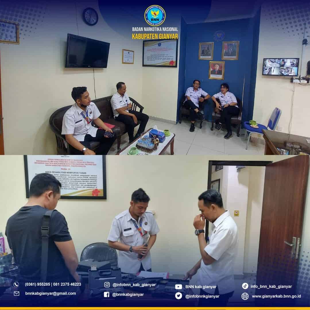Evaluasi dan Monitoring Senjata Api di Lingkungan BNN Kab. Gianyar